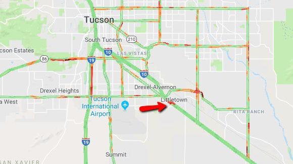 Eastbound I-10 near Craycroft reopens after crash in Tucson